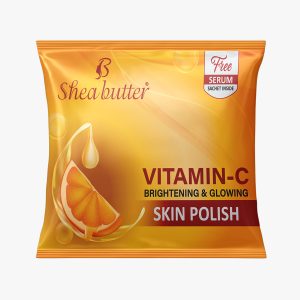 Shea Butter Skin Polish Sachet with Free Serum